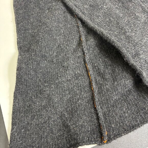 VTG Y2K BOSS Hugo Boss 100% Virgin Wool Old Money Rectangle Scarf - Picture 2 of 8